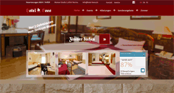 Desktop Screenshot of hotel-boos.de